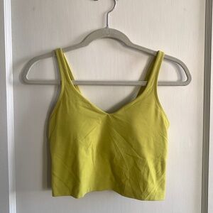 Lululemon Align tank in Chartreuse